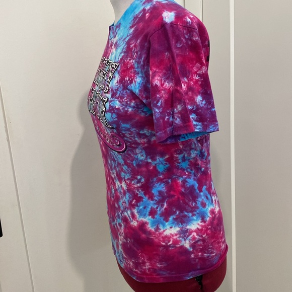 Vintage 1990s CHERRY GARCIA Ben & Jerrys Tie Dye T-SHIRT |Size Small - Picture 6 of 12